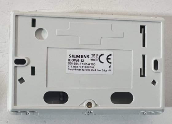 Siemens Sintony Vanderbilt IEGW6-12 Transponder