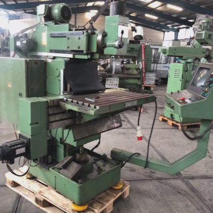 Knuth Werkzeug-Fräsmaschine WF4 CNC .de