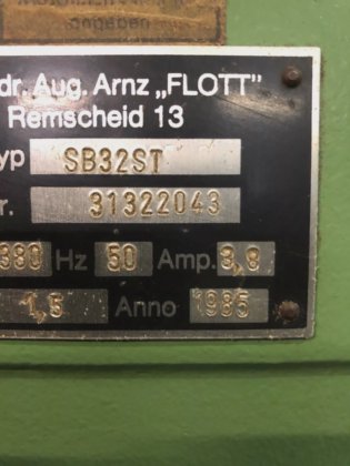 Kolomboormachine Flott SB32 ST .de