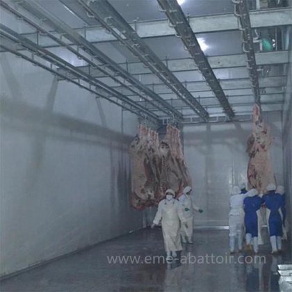 定制小型屠宰场机械 奶牛屠宰场屠宰设备 牛屠宰场肉类钩轨