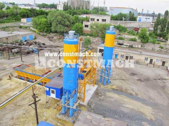 固定式コンクリートバッチングプラント