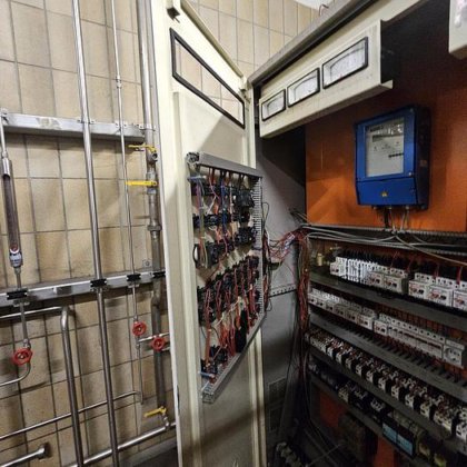 ジュース濃縮工場