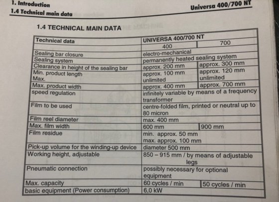 2000 KALFASS Universal 400