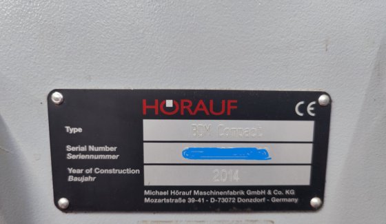 2014 HOERAUF BDM Compact