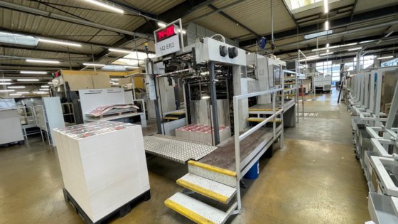 1981 BOBST SP 142-ER