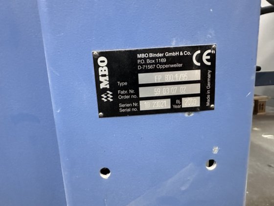 2003 MBO T 800