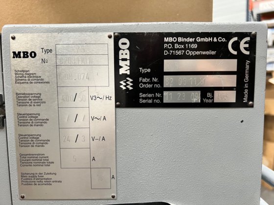 2003 MBO T 800