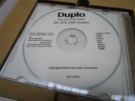 2008 DUPLO DC 615 Pro