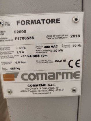 2018 COMARME F2000