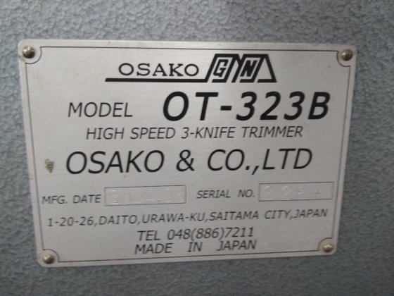 2004 OSAKO OT-323B