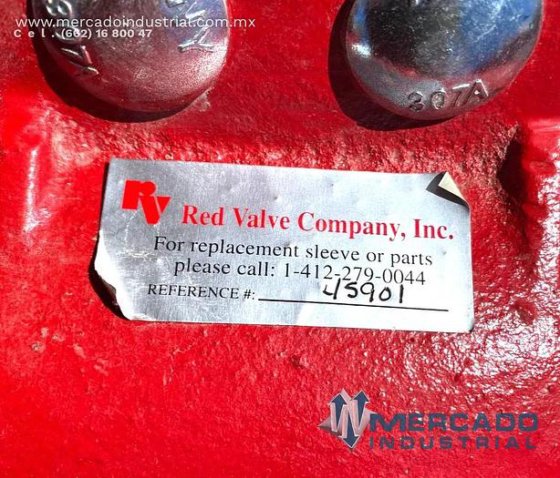 3英寸夹管阀，A系列，红阀品牌