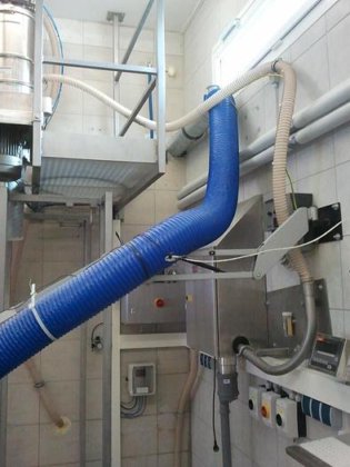 2006 Volkmann Vacuum conveying system