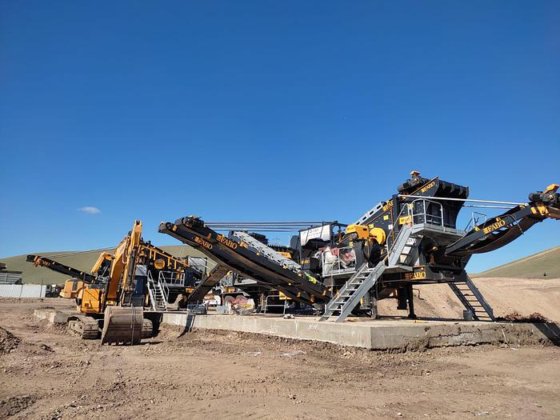 破碎机与筛分设备