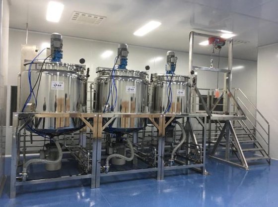 ZT 工业定制液体肥皂洗发水色素工业搅拌罐