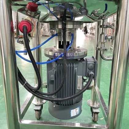 100L 洗液均质机 沐浴露混合器 液体肥皂洗发水生产线 混合搅拌器