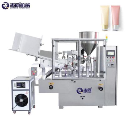 自动灌装封口机 牙膏管封口机 牙膏管灌装封口设备 化妆品膏霜管灌装机