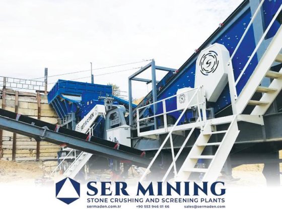 移動式衝撃破砕スクリーニングプラント | シングルシャーシ、最大 500 TPH