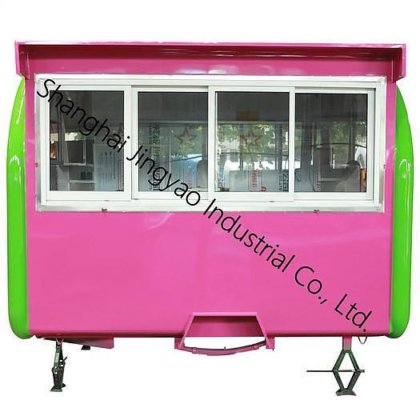 食品拖车/推车爆米花车/厨房咖啡车