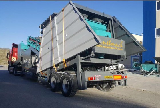 60立方/小时移动混凝土搅拌站