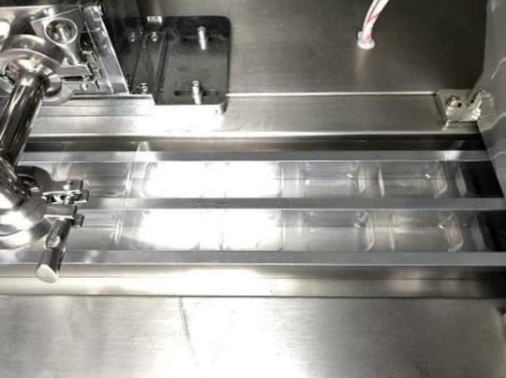 デッションペーストソースバターチーズケチャップ液体ハチミツチョコレートアルミホイルジャムブリスター包装機