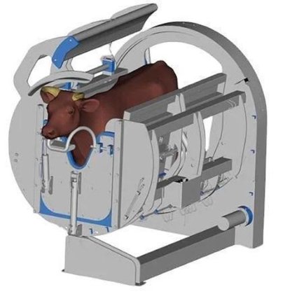 清真奶牛屠宰场设备 牛屠宰机 牛屠宰场机械杀牛箱