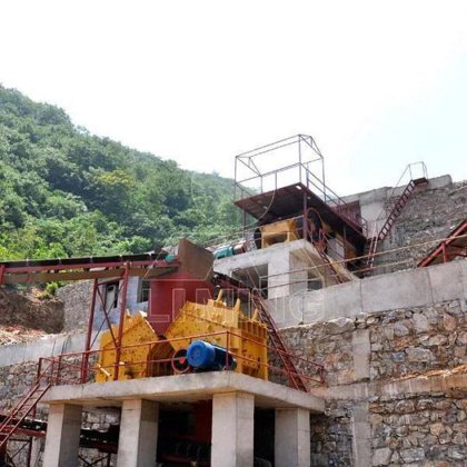 顶级时尚石灰石破碎机山石料厂生产线完整津巴布韦铁矿石破碎机