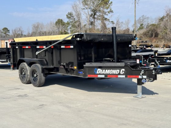 2025 DIAMOND C TRAILERS LPT207 Telescopic Dump Trailer w/ 32