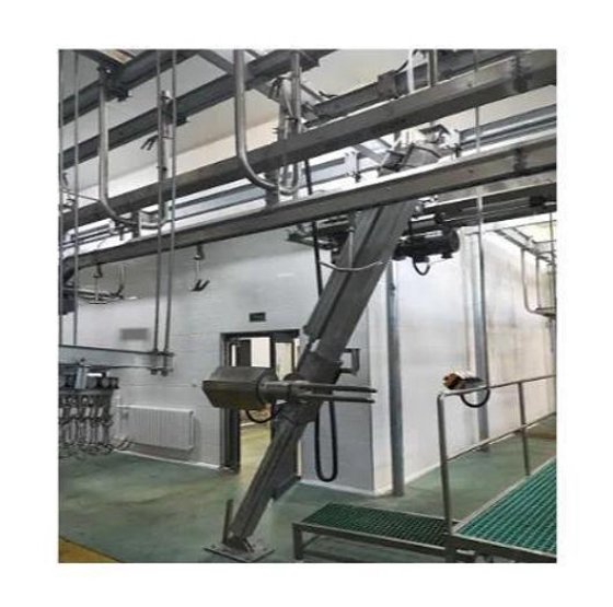 斜坡式气动绵羊/山羊拉皮机 用于肉类加工设备的绵羊屠宰场屠宰设备