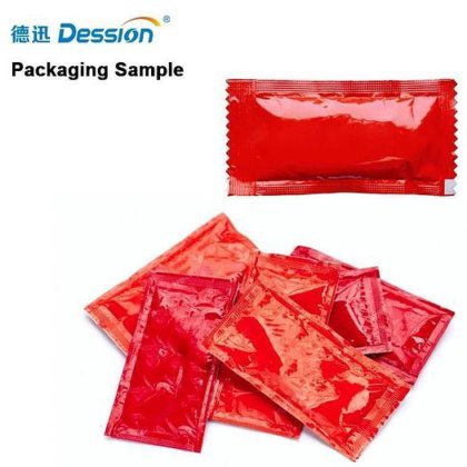 热销全自动酱料小袋包装机 番茄酱包装机 洗发水奶油小袋包装机