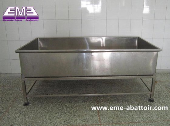 准时收到工厂直销的商用内脏沥水台 屠宰场生猪屠宰设备