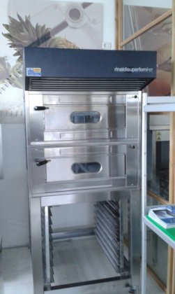 RINALDI SUPERFORNI ELECTRIC TWO-MOUTH TRADE FAIR PIZZA OVEN in Rimini, Italy