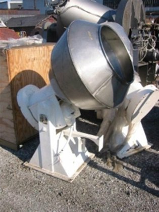 COLTON 36" STAINLES COATING PANS