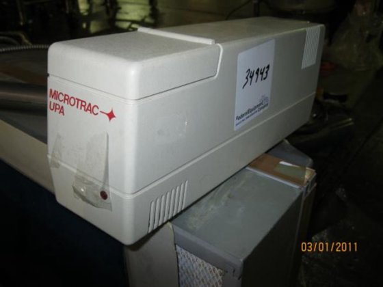 MICROTRAC PARTICle SIZE ANALYZER, MODEL