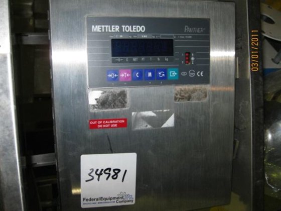 14" X 14" METTLER TOLEDO