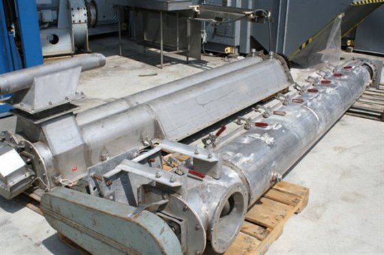 Conveyor, 10' Twin-screw, s.s., no