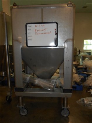 Stainless Steel Tote, 40 Cu