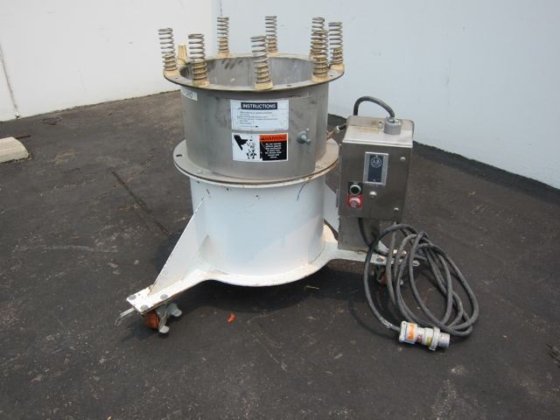 30" Sweco sifter base. Mounted