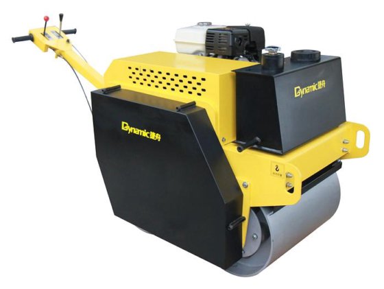 手动导向双轮路面压实机，实现最佳路面平整度和压实度