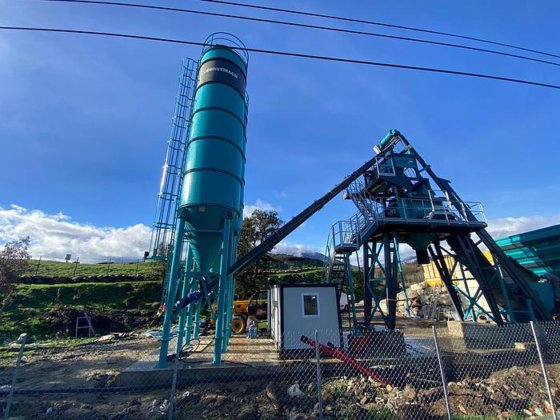 100 m3 コンパクトコンクリートバッチプラント