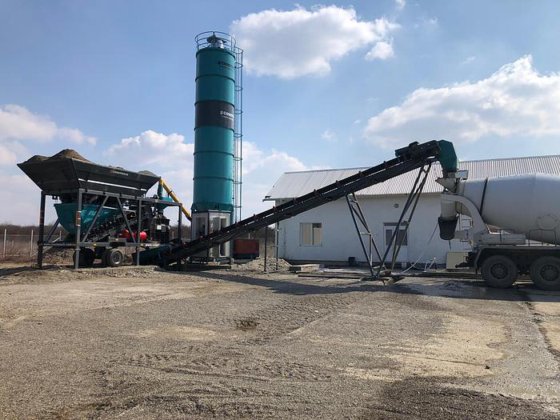 移动式及紧凑型混凝土搅拌站