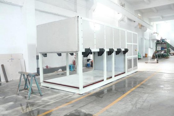 盐水1000公斤/日冰块制造机，1吨冰块机