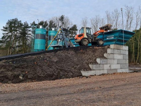 紧凑型混凝土搅拌站