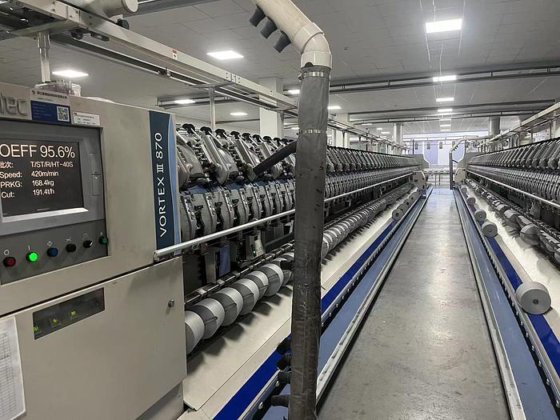 2014 870 Murata Vortex Spinning Machine in Guangzhou