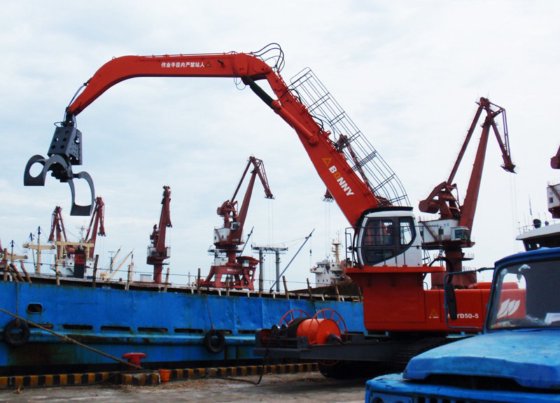 邦尼 WZYD50-9 50 吨电动履带式液压物料搬运车