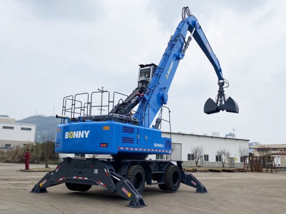 ボニーBHW48-8 48トンホイール油圧式マテリアルハンドラー