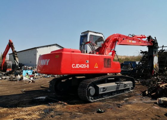 邦尼 CJD420-9 42 吨电动液压拆解机