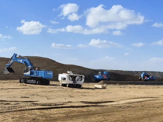 ボニー CED960-9 95 トンの電気油圧鉱山の掘削機