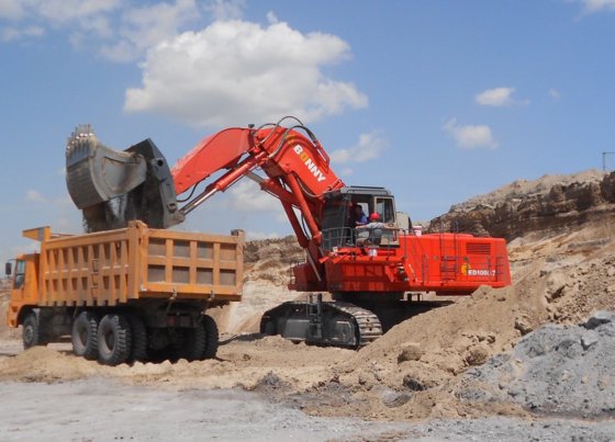 ボニー CED960-9 95 トンの電気油圧鉱山の掘削機