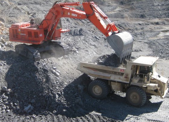 ボニー CED960-9 95 トンの電気油圧鉱山の掘削機