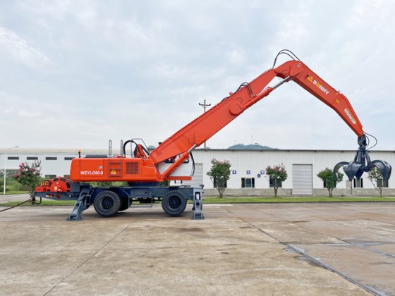 邦尼 BHW50E 50 吨电动移动式液压物料搬运车